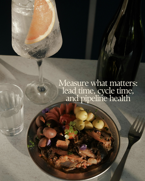 Measure what matters: lead time, cycle time, and pipeline health